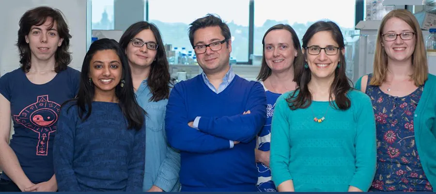 Dr Juan-Carlos Acosta and members of his research group