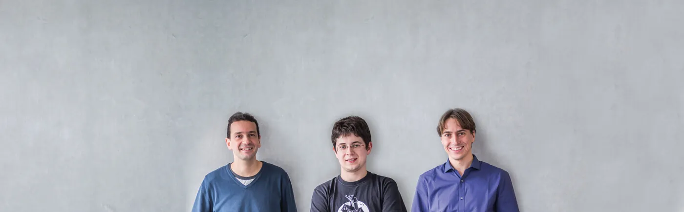 Vittorio Ferrari, Jakub Konecný and Christophe Dubach