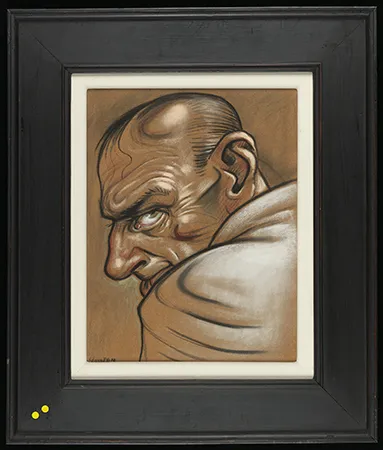 Head V by Peter Howson