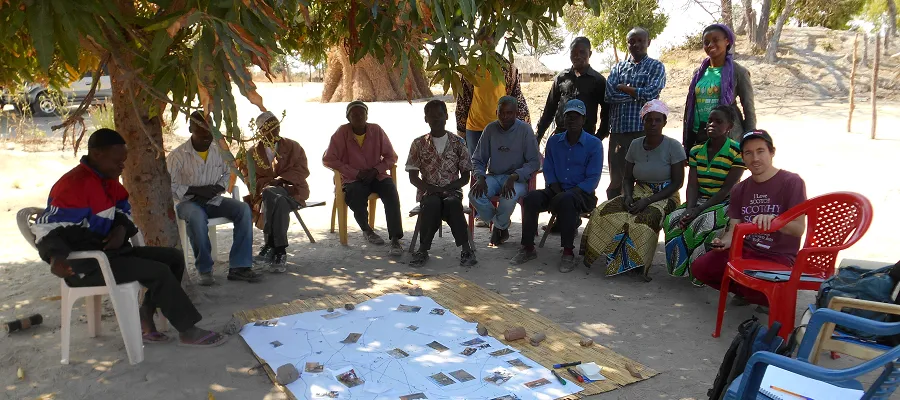 Dr Patenaude deforestation workshop in Mozambique 