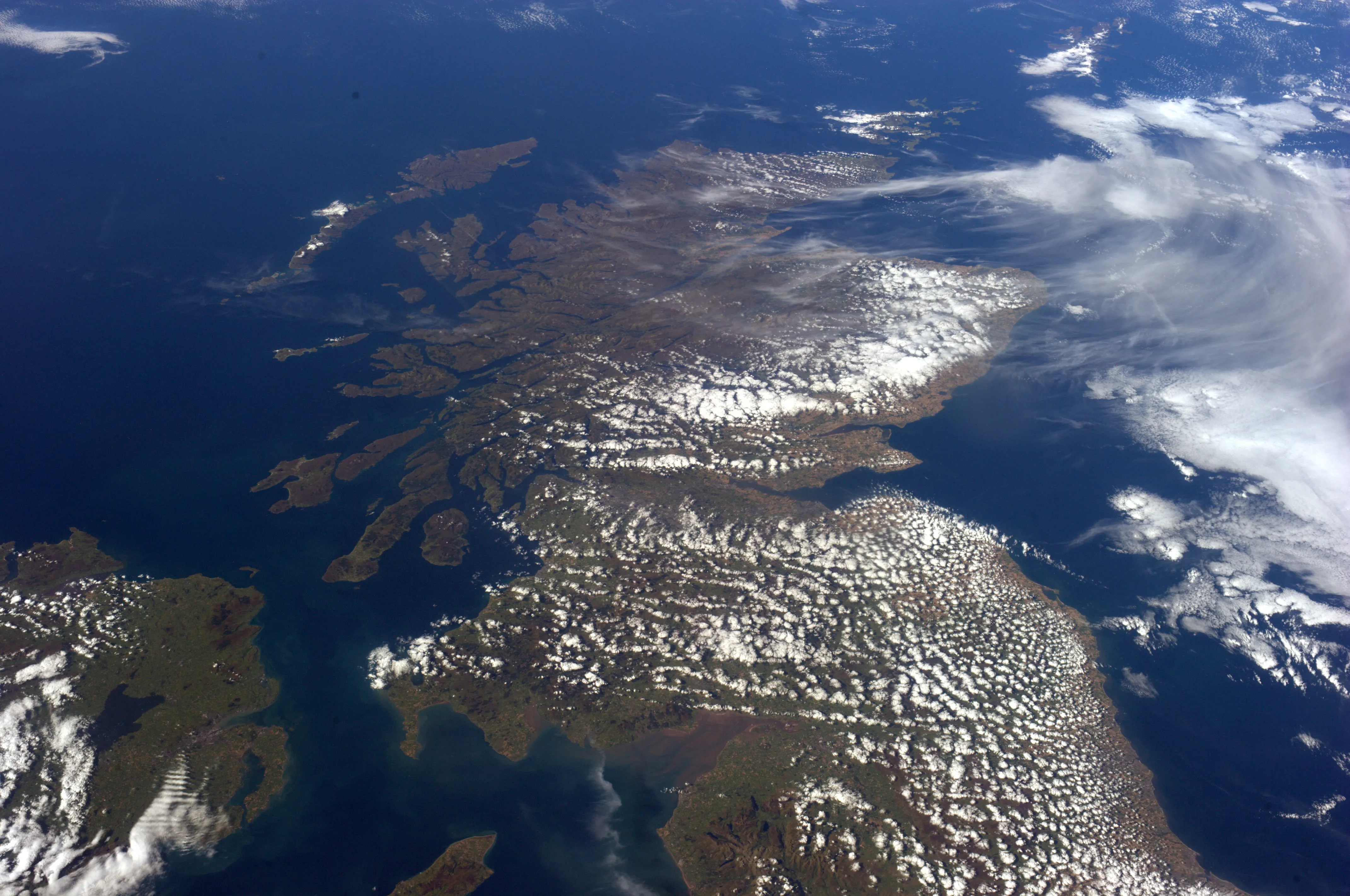Scotland from Space