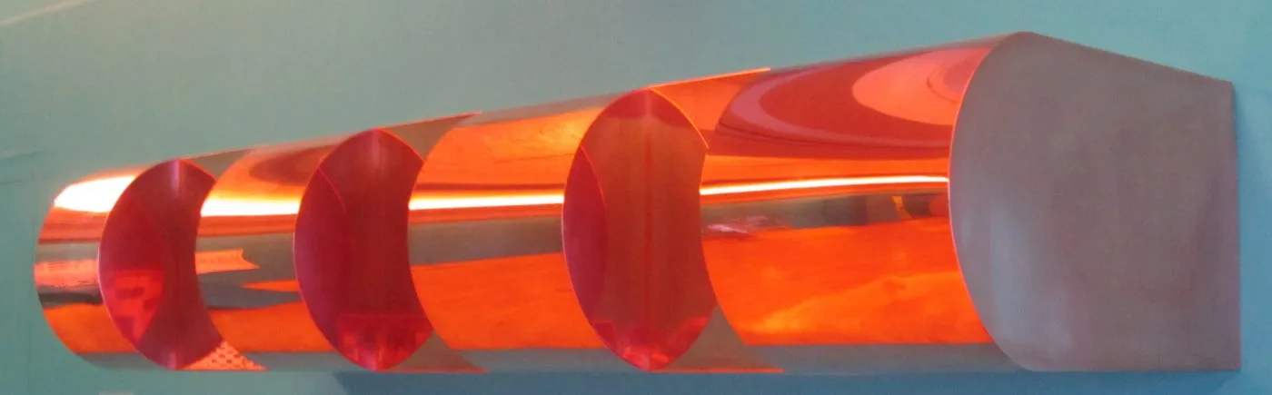 Untitled by Donald Judd in the Tate Modern, Liverpool